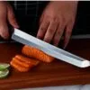 Sashimi knife with stainless steel blade, ideal for chefs who value exceptional sharpness and control