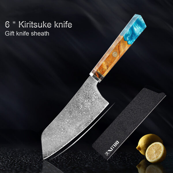 Damascus Stainless Steel Kitchen Knife - Image 5