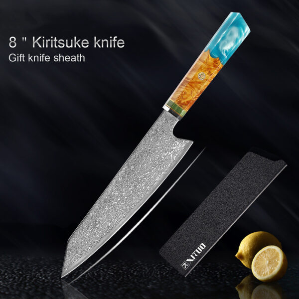 Damascus Stainless Steel Kitchen Knife - Image 2